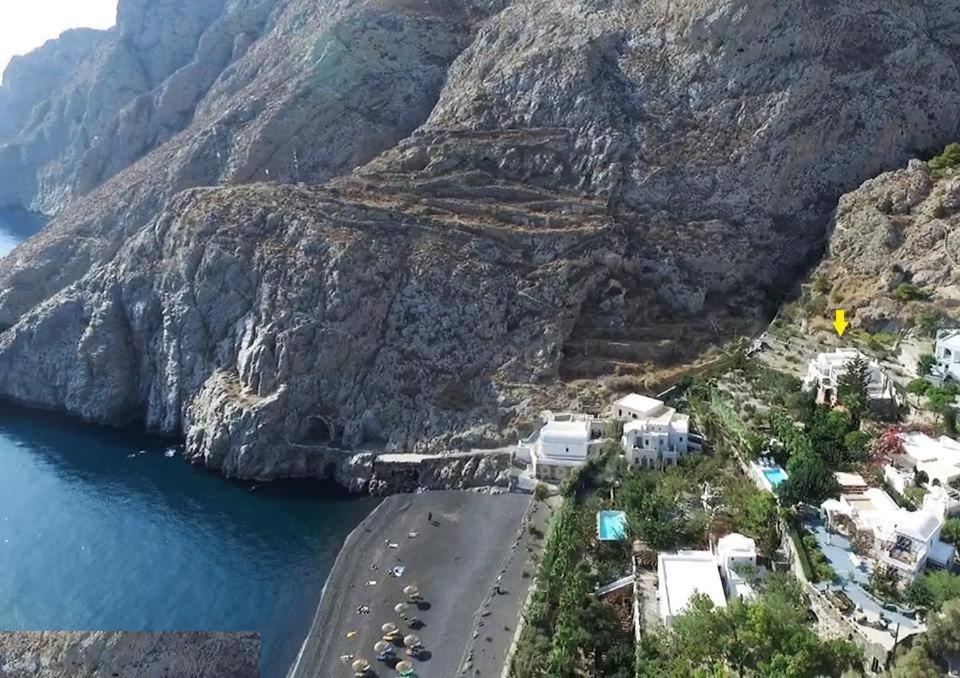 Moschatos Beach House Kamári Dış mekan fotoğraf