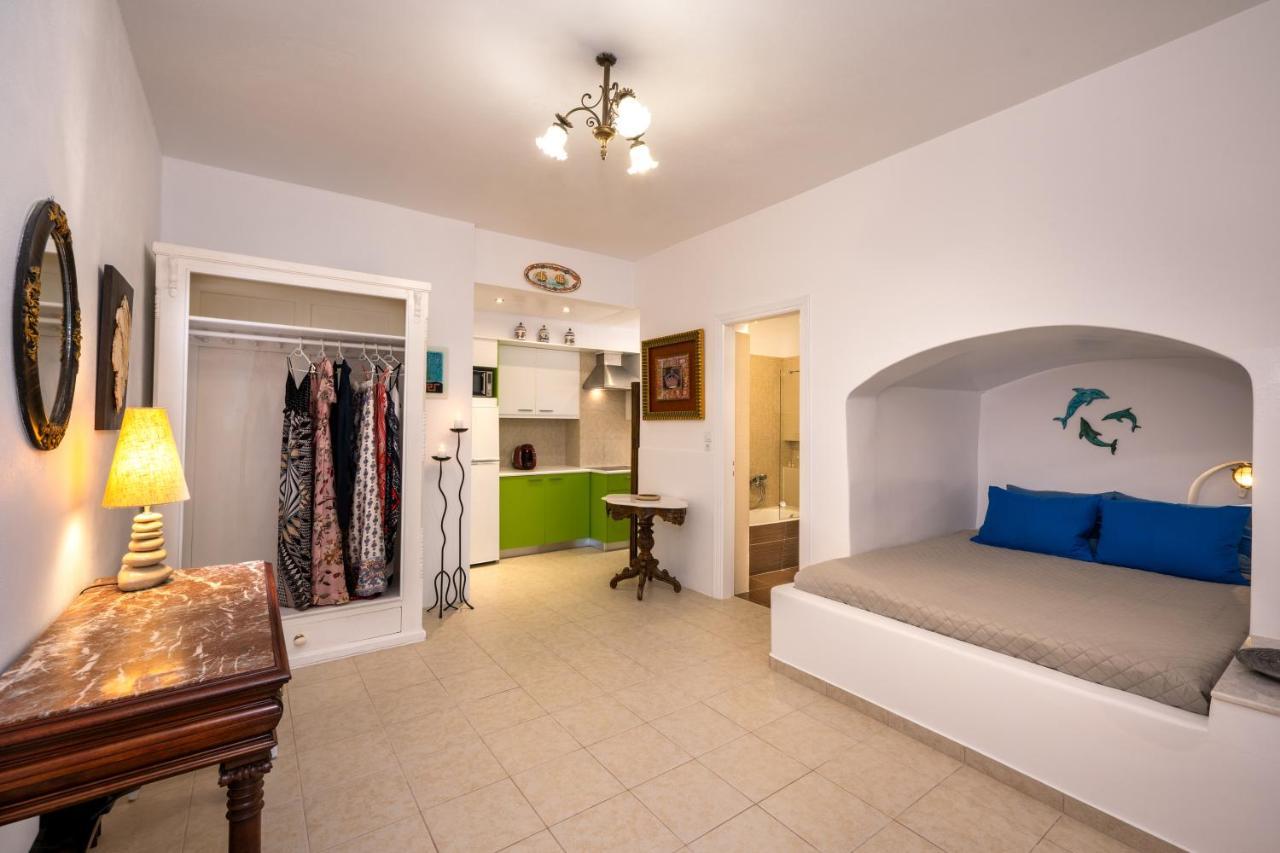 Moschatos Beach House Kamári Dış mekan fotoğraf